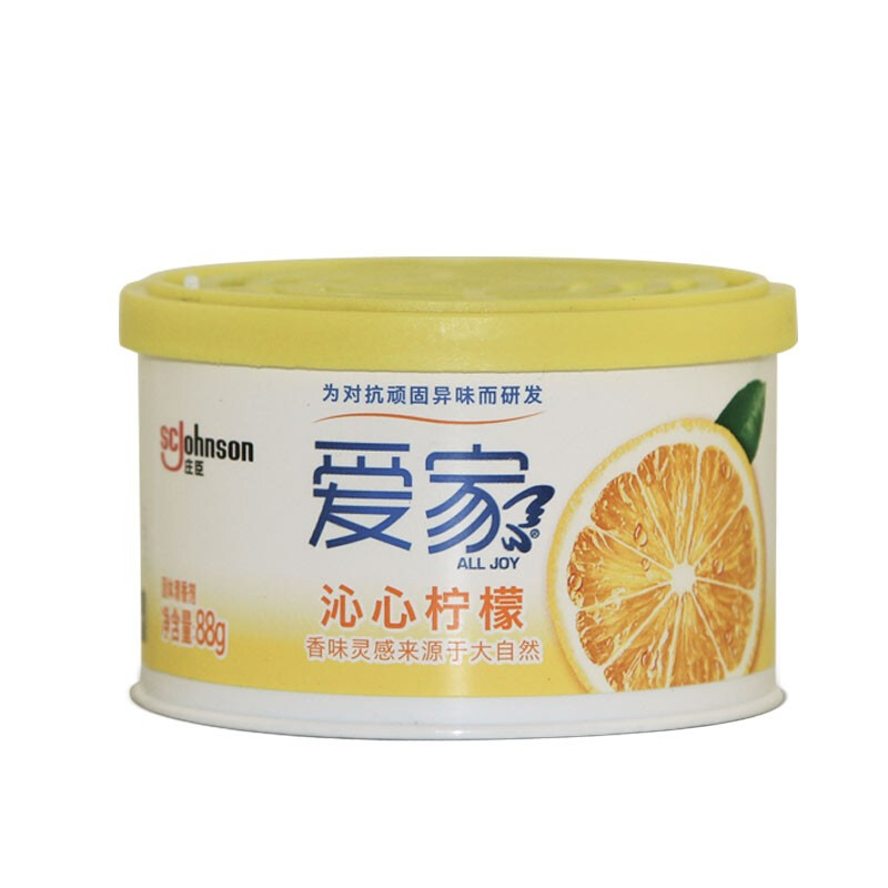爱家固体清香剂88g 柠檬香型