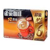 雀巢 1+2原味咖啡 13g*42包+6包
