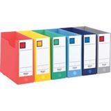 锦宫 PP文件整理盒 A4 100mm<深蓝色>