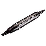 得力 油性大双头记号笔 6.0-1.5mm<黑色>