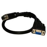 酷比客 细长VGA+音频DC3.5一体线（2米）