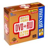 麦克赛尔 DVD+RW 光盘（可擦写）[单片装]