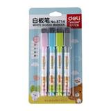 得力 学生白板笔套装<混色>