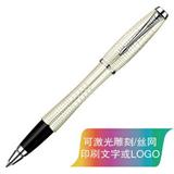 派克 都市 珍珠白格子纹 宝珠笔
