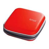 SANWA CD/光盘保护包盒（36片）<红色>