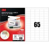 3M 识别标签 圆角（38.1*21.2mm*65）20张/包