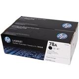 惠普 CE278AF 黑色硒鼓（双包装）适用于HP Pro P1566 P1606dn M1536dnf