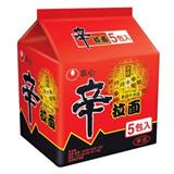 农心 辛拉面 香菇牛肉面 120g*5袋