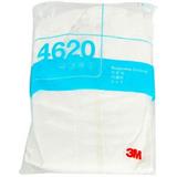 3M 白色带帽连体防护服 4620（Type5&6类防护）